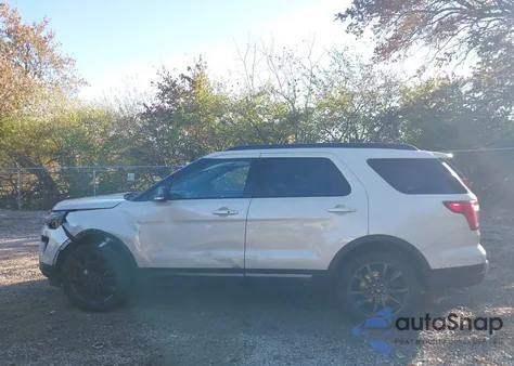 2018 Ford Explorer Xlt z USA, uszkodzony, nr VIN 1FM5K8D82JGA54158